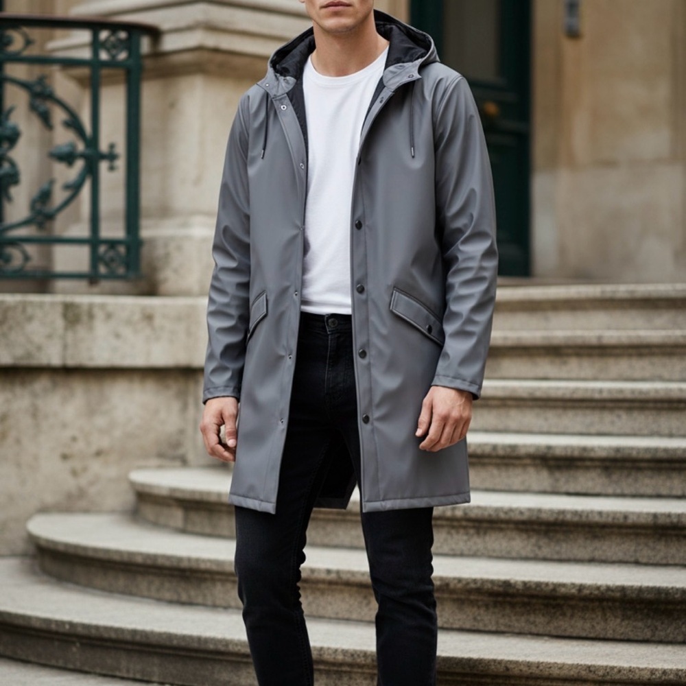 RAINS Unisex Rain Jacket